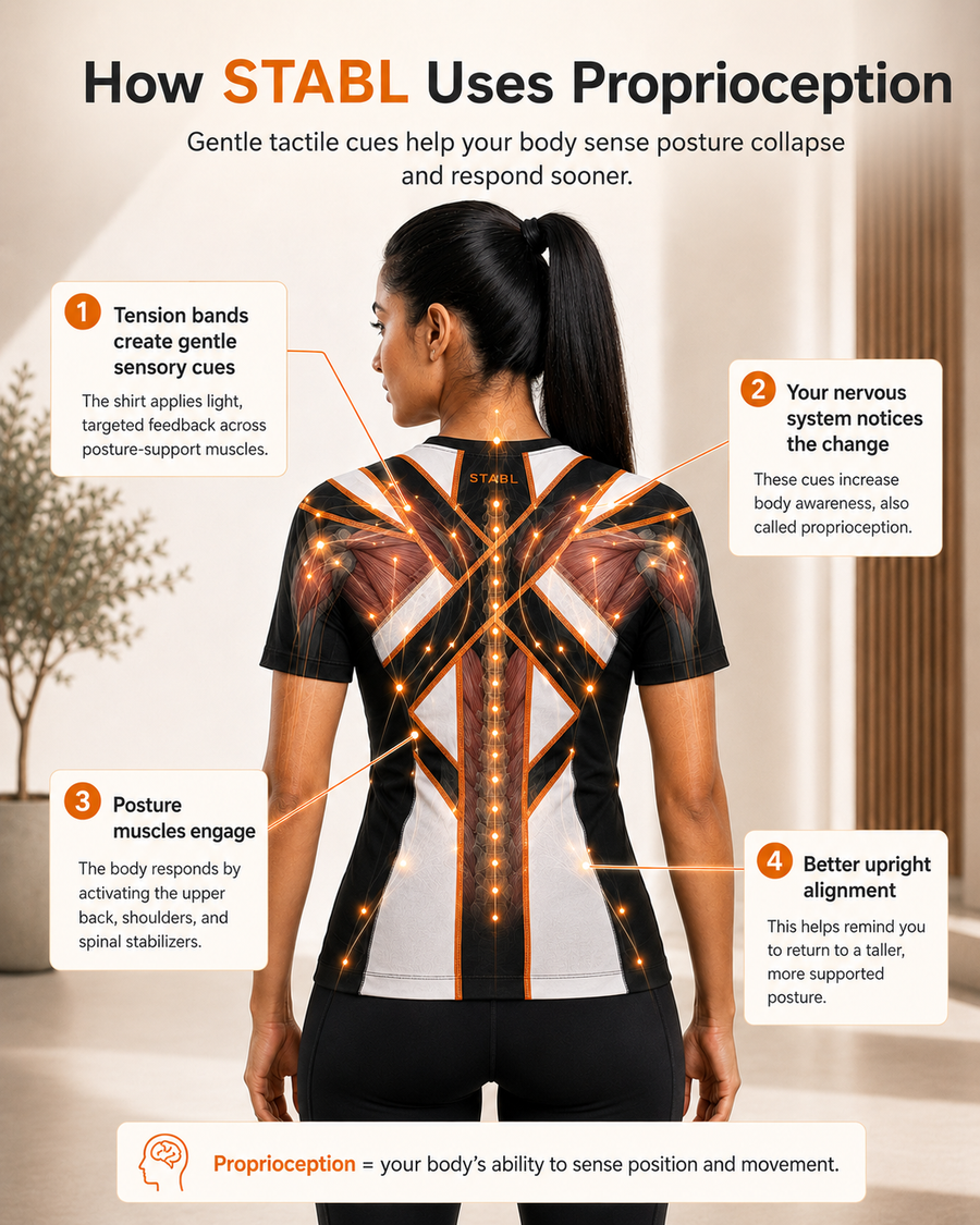 X-Frame Posture Activation Compression T-shirt(WOMEN-BLACK)